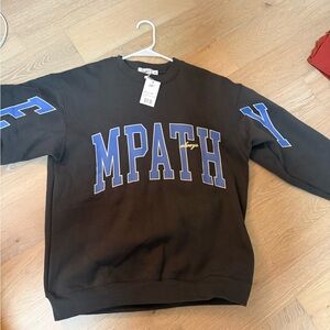 The Mayfair Group EMPATHY Black Sweatshirt